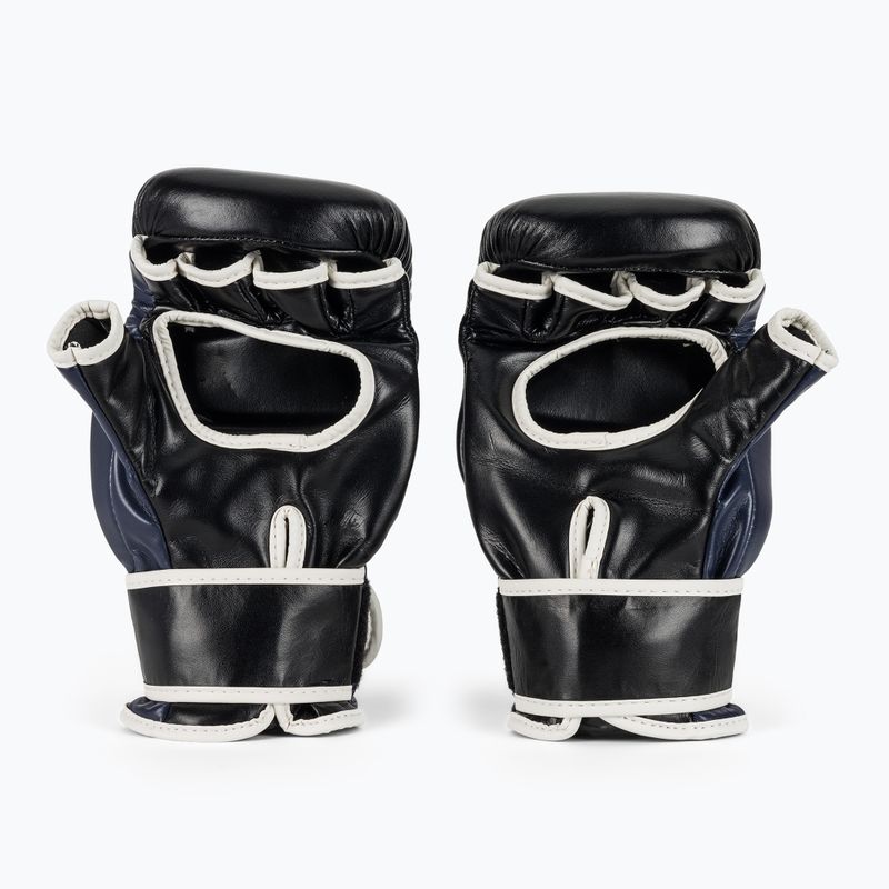 Fairtex Super Sparring Grappling pirštinės juoda/mėlyna 3