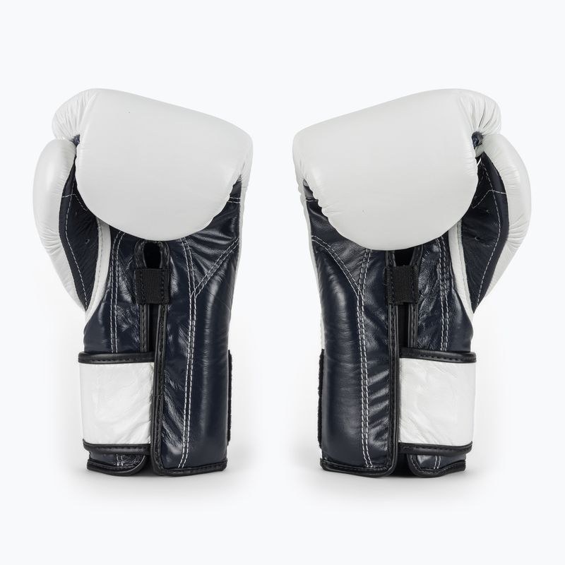 Bokso pirštinės Fairtex Heavy Hitter's Mexican Style white/blue 3