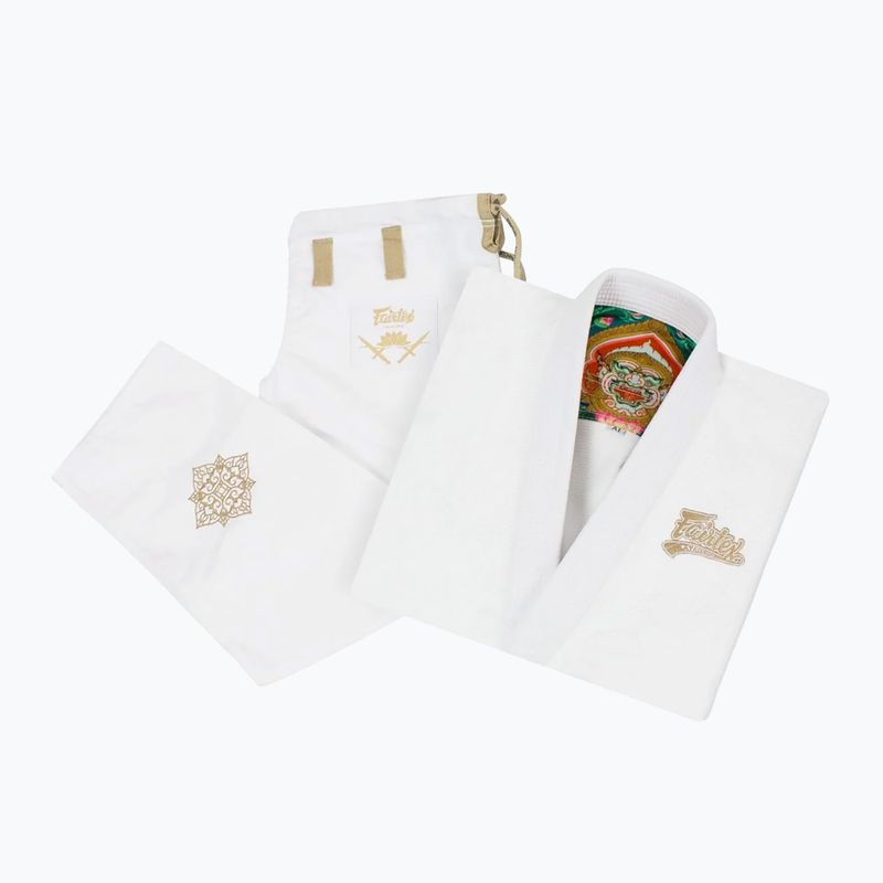 Brazilų džiu-džitsu GI Fairtex "Matchanu" white 6