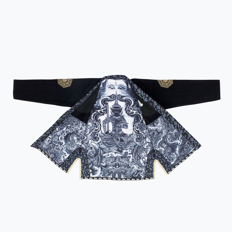Brazilišo džiu-džitsu GI Fairtex "Treeburam" black 3