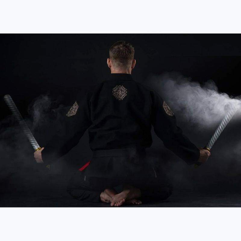 Brazilišo džiu-džitsu GI Fairtex "Treeburam" black 11