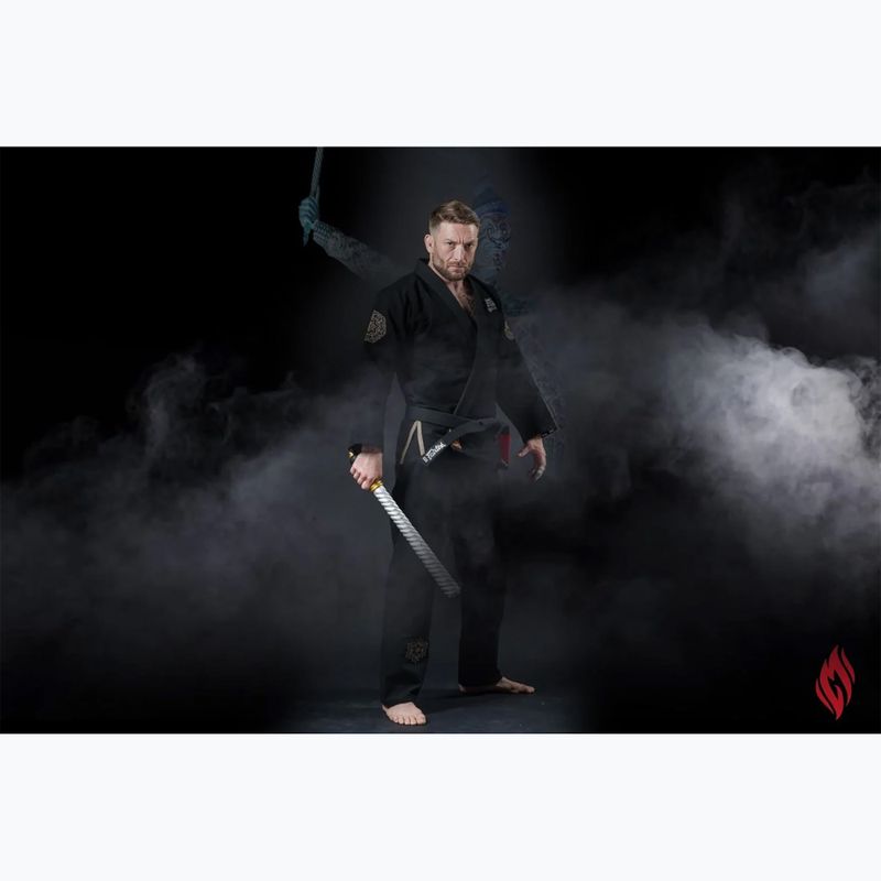 Brazilų džiu-džitsu GI Fairtex "Treeburam" Limited Edition black 9