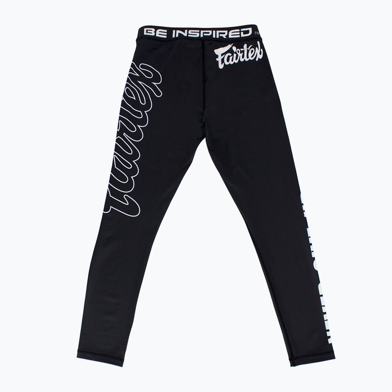 "Fairtex Compression CP1" juodos spalvos vyriškos treniruočių tamprės 2