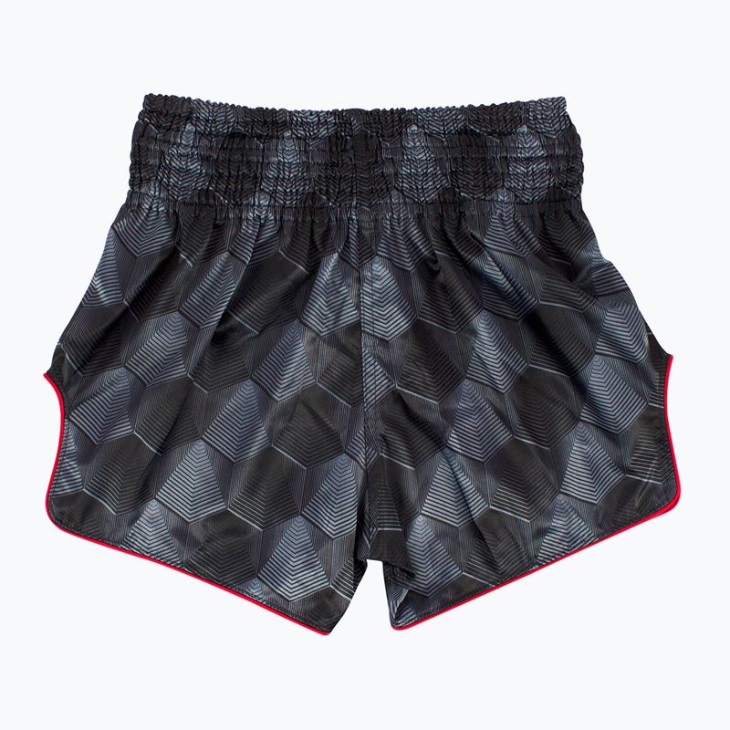 "Fairtex" Muay Thai treniruočių šortai BS1901 "Stealth", juodi 2