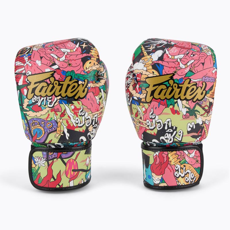 "Fairtex URFACE x Boxing" spalvingos bokso pirštinės 2