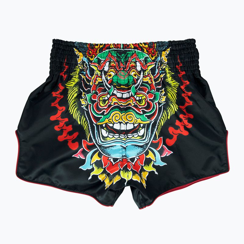 "Fairtex" Muay Thai treniruočių šortai BS1912 "Kabuki", juodi