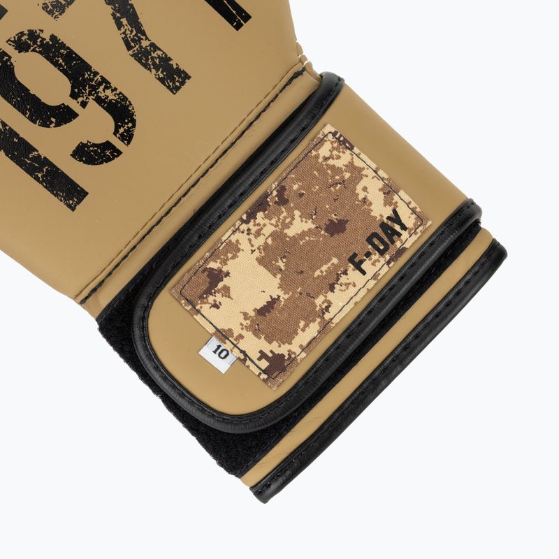 Bokso pirštinės Fairtex F-DAY 2 Limited Edition khaki 6
