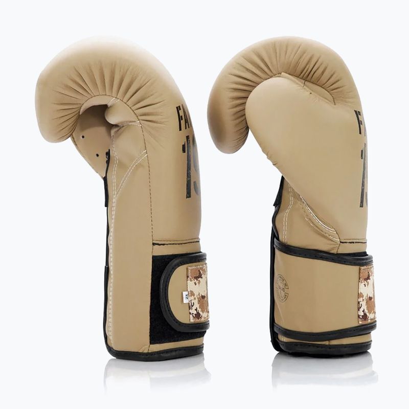 Bokso pirštinės Fairtex F-DAY 2 Limited Edition khaki 3