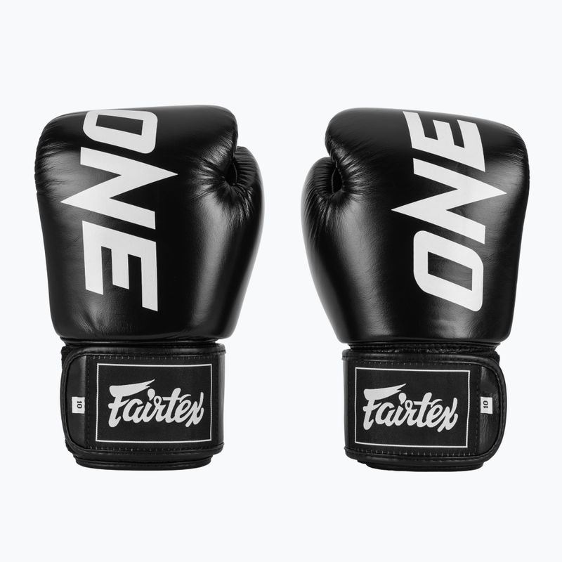 Bokso pirštinės Fairtex ONE X Fairtex Boxing black 2