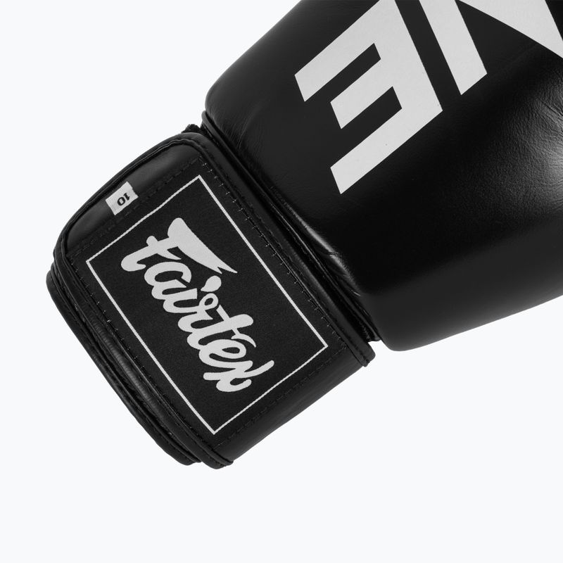 Bokso pirštinės Fairtex ONE X Fairtex Boxing black 6