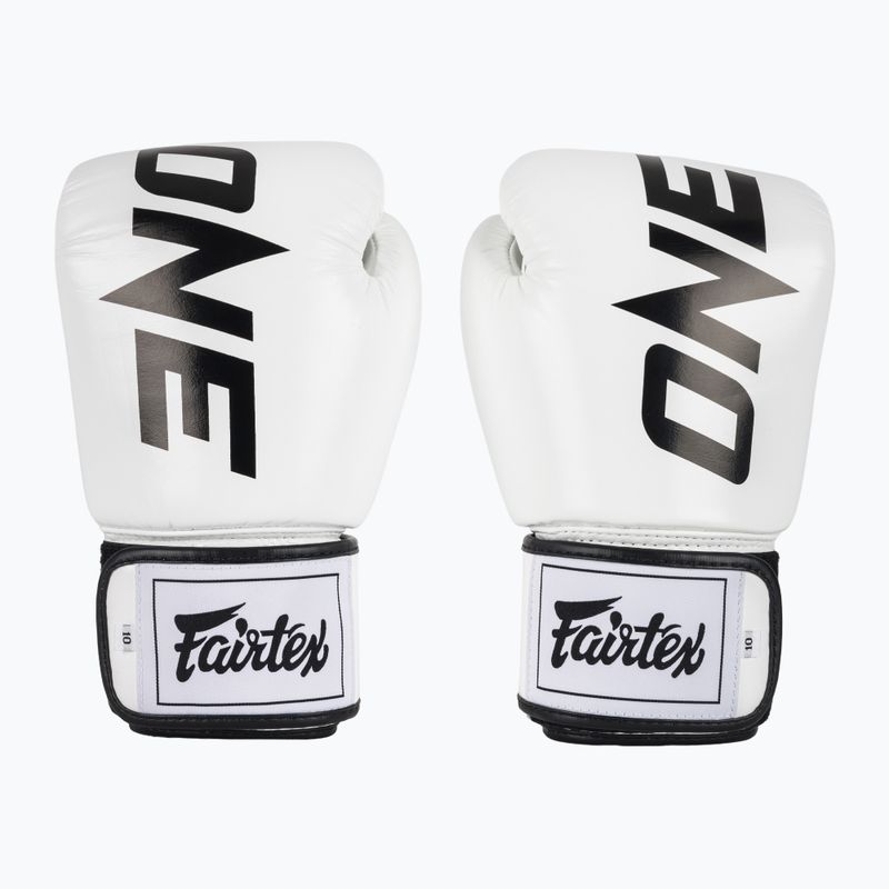 Bokso pirštinės Fairtex ONE X Fairtex Boxing white 2