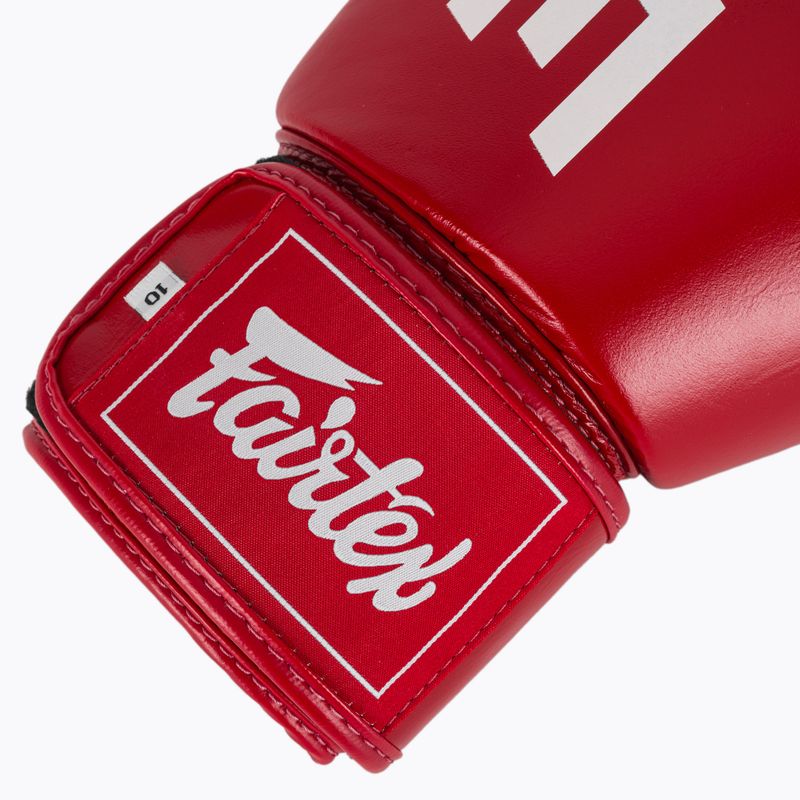 Bokso pirštinės Fairtex ONE X Fairtex Boxing red 6