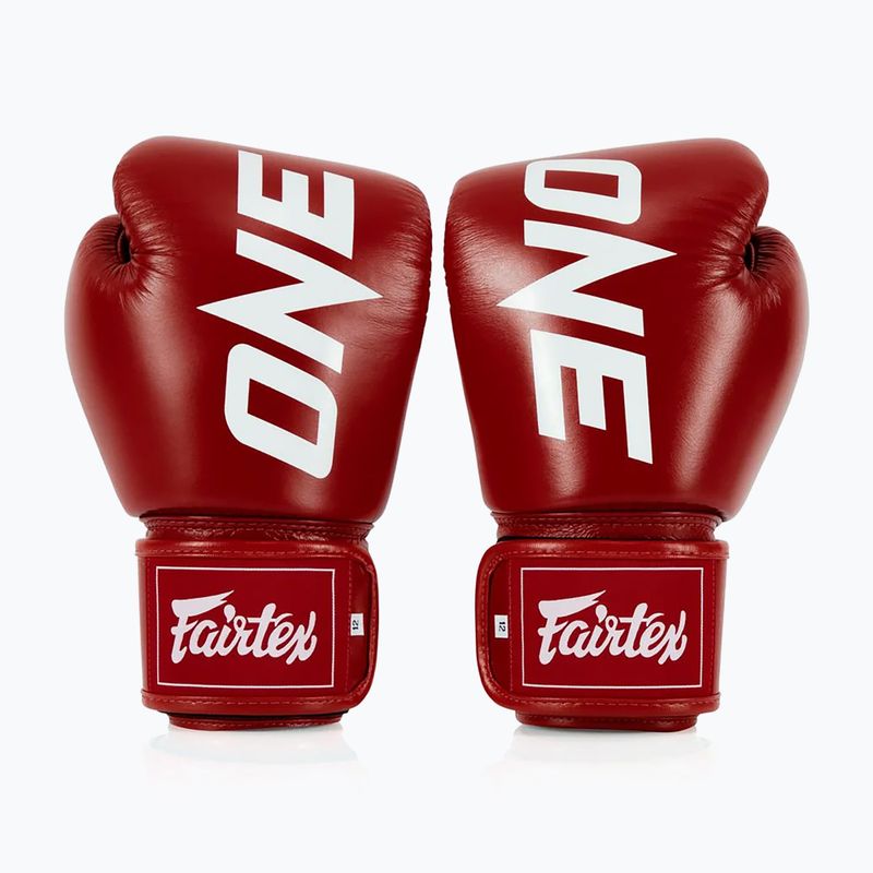 Bokso pirštinės Fairtex ONE X Fairtex Boxing red