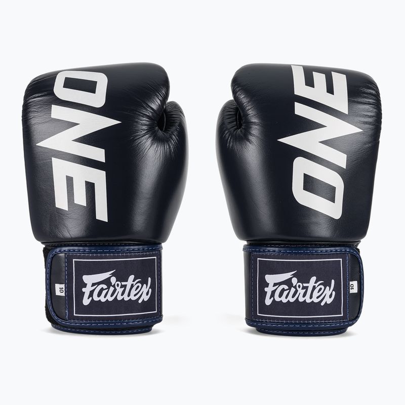 Bokso pirštinės Fairtex ONE X Fairtex Boxing blue 2