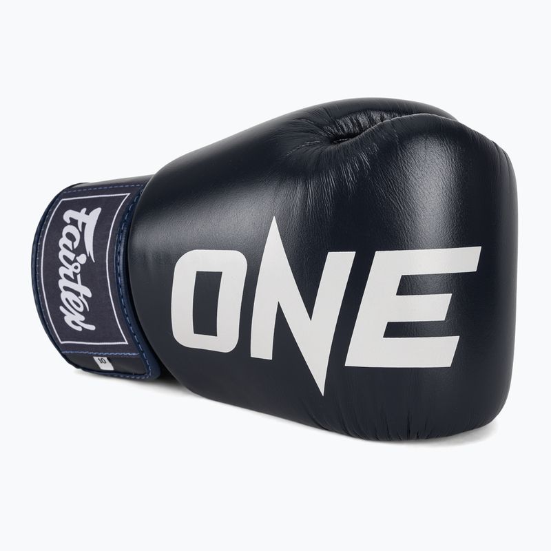 Bokso pirštinės Fairtex ONE X Fairtex Boxing blue 5