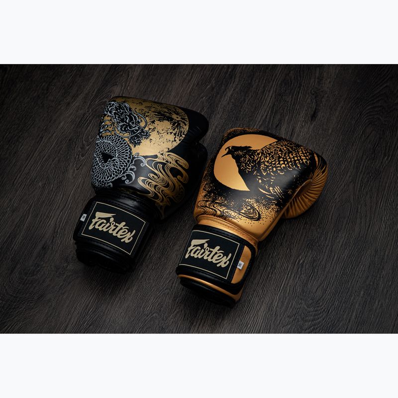 "Fairtex Harmony Six" bokso pirštinės juodos spalvos 5