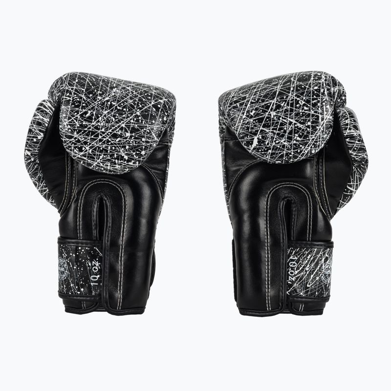 Bokso pirštinės Fairtex Microfiber Art Collections Painter black/white 3