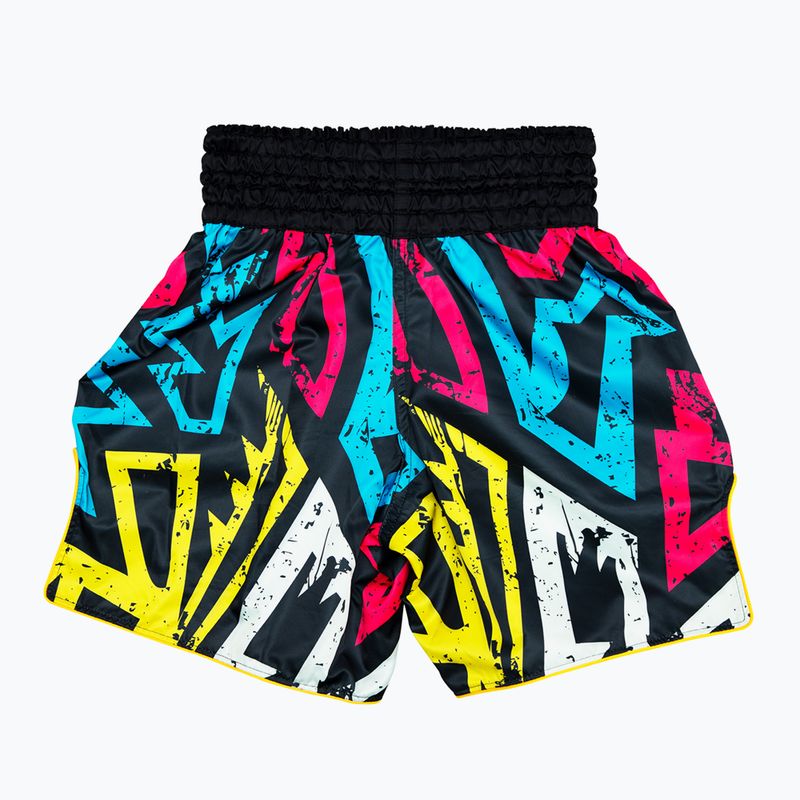 Fairtex bokso kelnės BT2005 "Graphic" spalvingi šortai 2