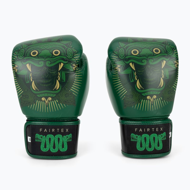 Fairtex X Tom Atencio Boxing Resurrection žalios bokso pirštinės 2