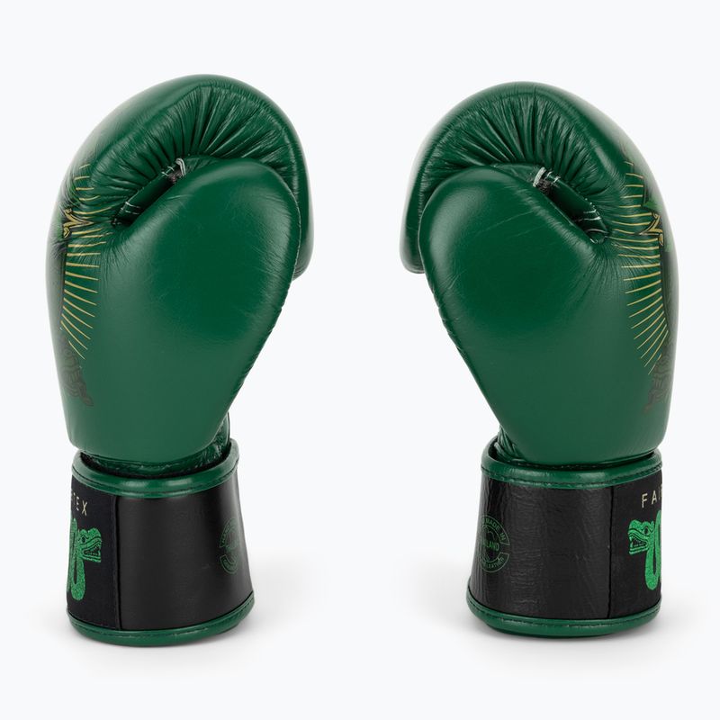 Fairtex X Tom Atencio Boxing Resurrection žalios bokso pirštinės 4