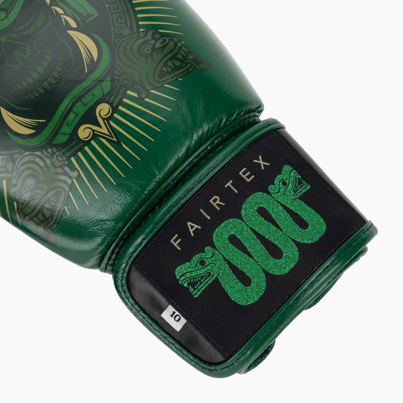 Fairtex X Tom Atencio Boxing Resurrection žalios bokso pirštinės 6