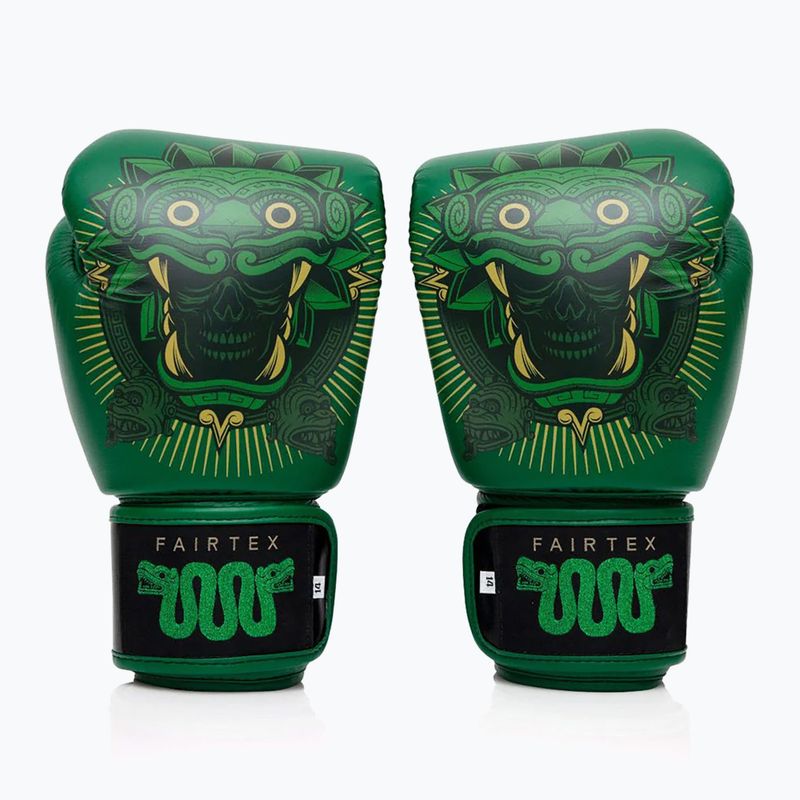 "Fairtex X Tom Atencio Boxing Resurrection" žalios bokso pirštinės