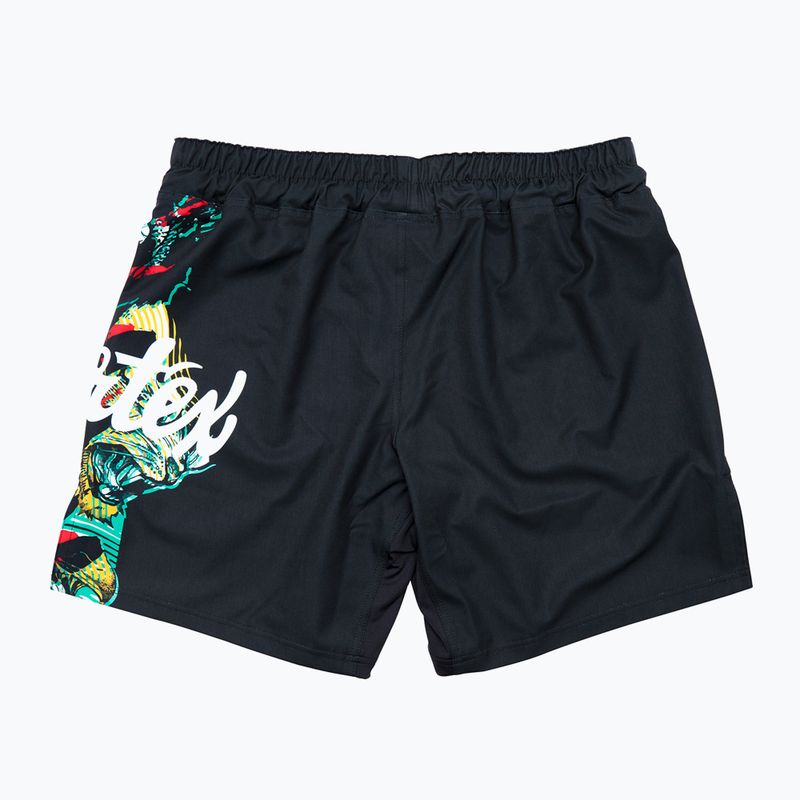 "Fairtex MMA Fightshort Wild" juodi treniruočių šortai 2