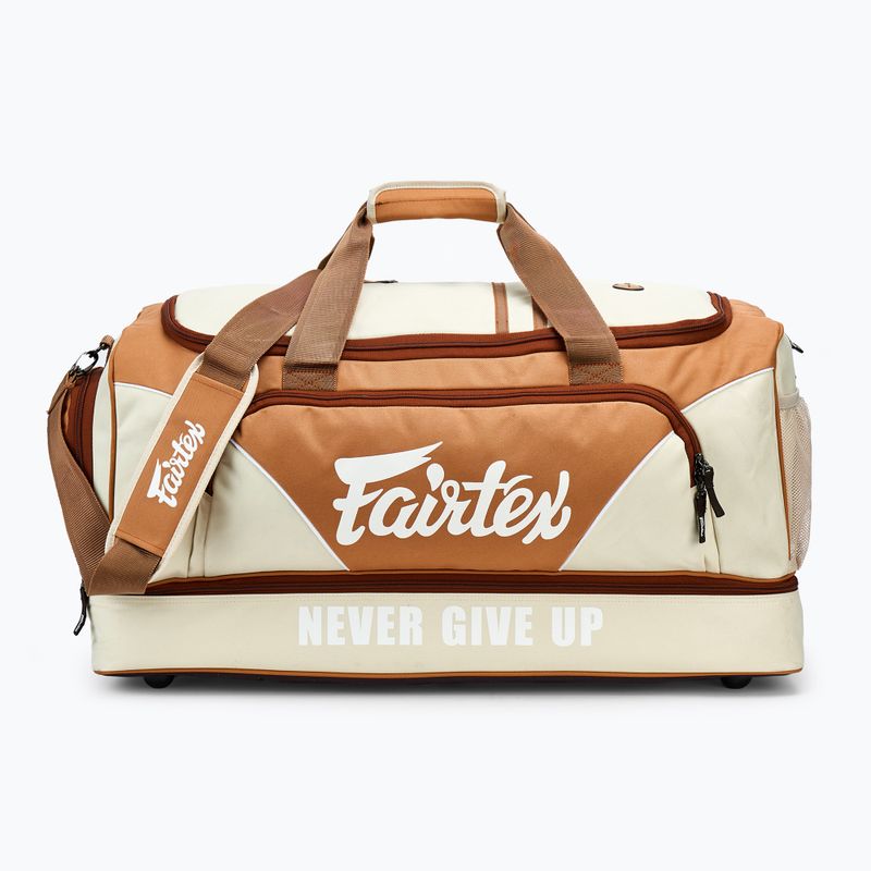 "Fairtex" sporto krepšys chaki/oranžinis 2