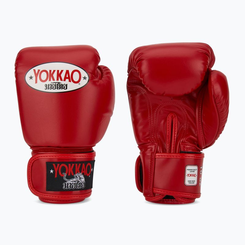 Vyriškos bokso pirštinės YOKKAO Matrix red