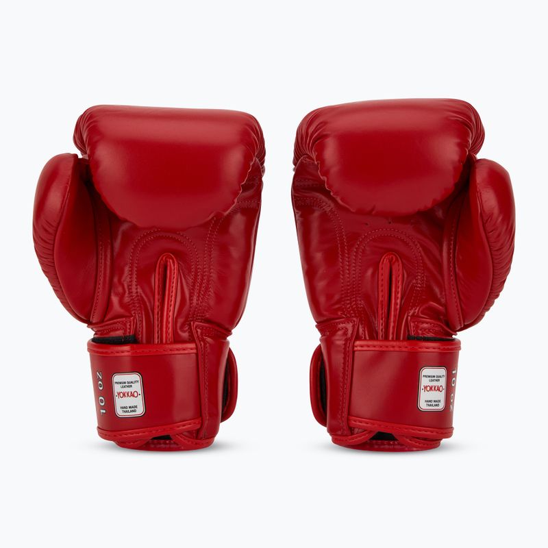Vyriškos bokso pirštinės YOKKAO Matrix red 3