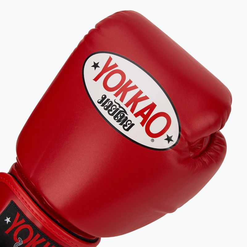 Vyriškos bokso pirštinės YOKKAO Matrix red 5