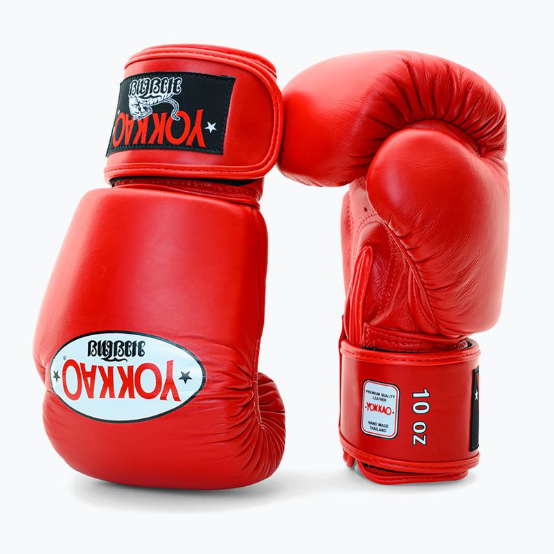 Vyriškos bokso pirštinės YOKKAO Matrix red 8