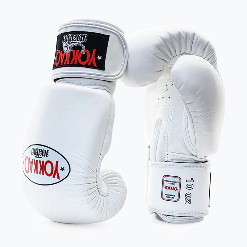 Vyriškos bokso pirštinės YOKKAO Matrix white 8