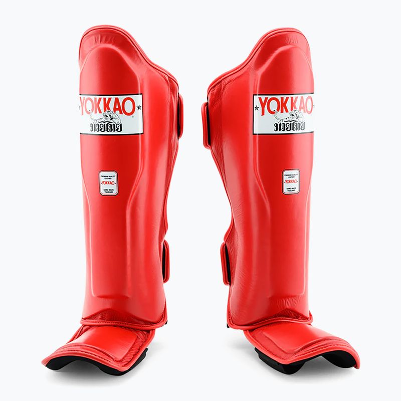 Blauzdų ir pėdų apsaugos YOKKAO Matrix red 2