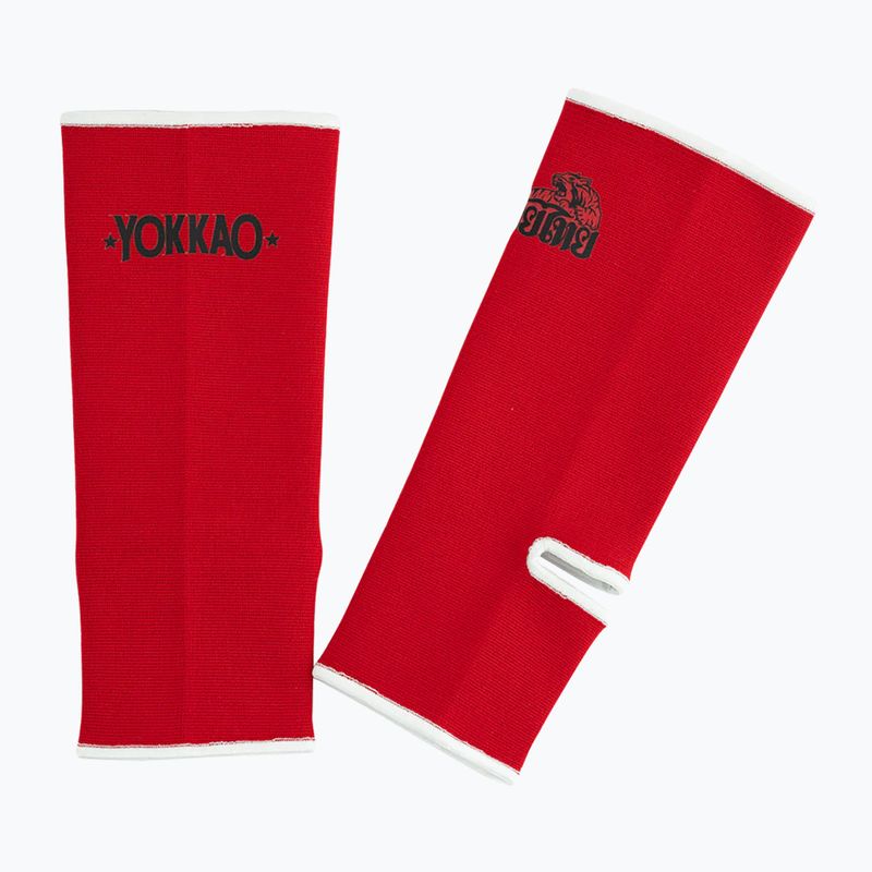 Vyriškos kulkšnies apsaugos YOKKAO Muay Thai red