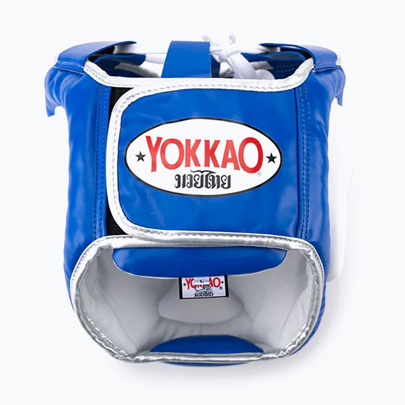 Vyriškas bokso šalmas YOKKAO Training blue 2