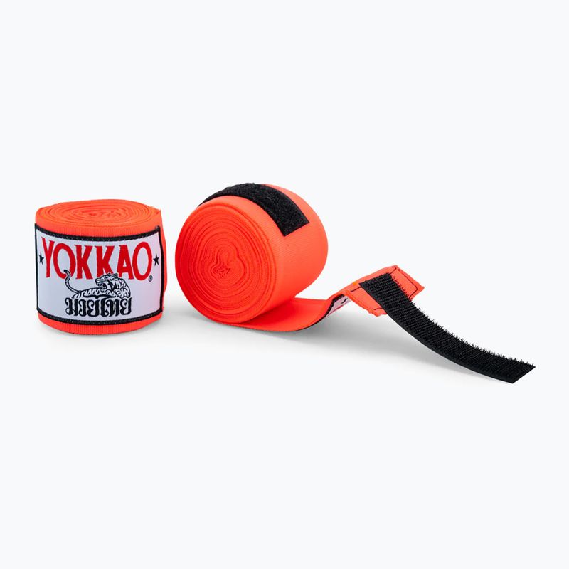 YOKKAO oranžiniai bokso tvarsčiai HW-6 2