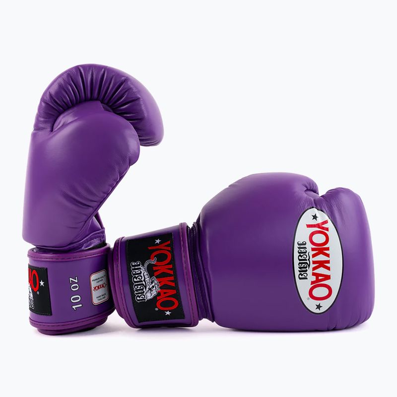 Vyriškos bokso pirštinės YOKKAO Matrix flash purple 2