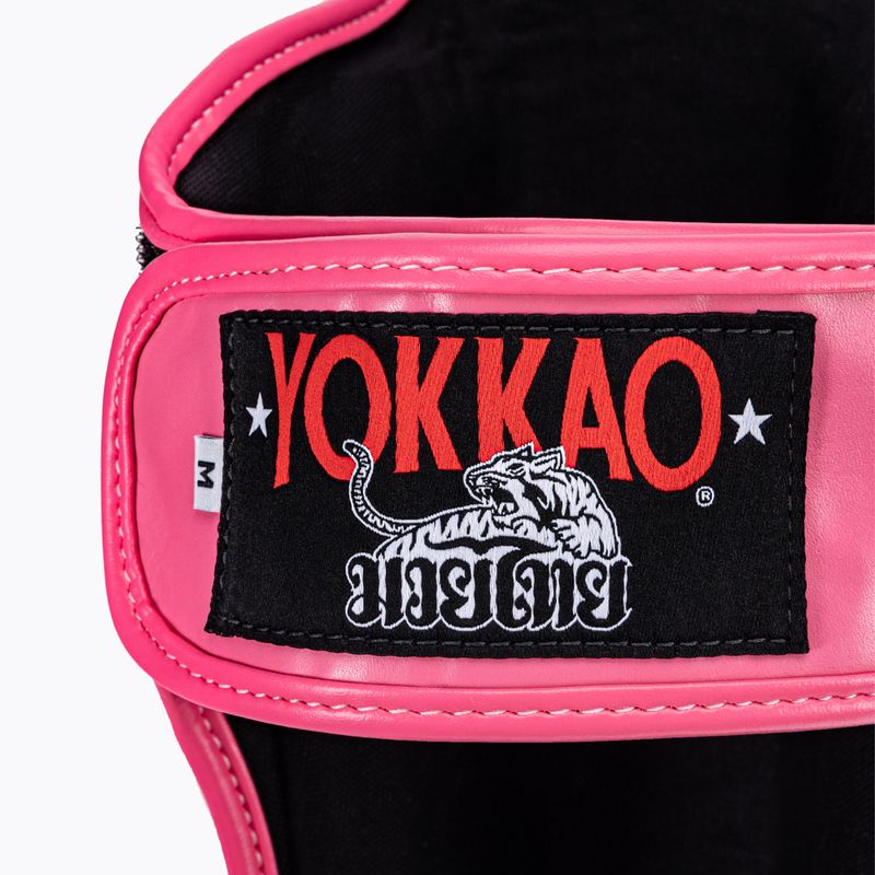 YOKKAO Matrix blauzdikaulio protektoriai rožinės spalvos SYGL-X-19 4