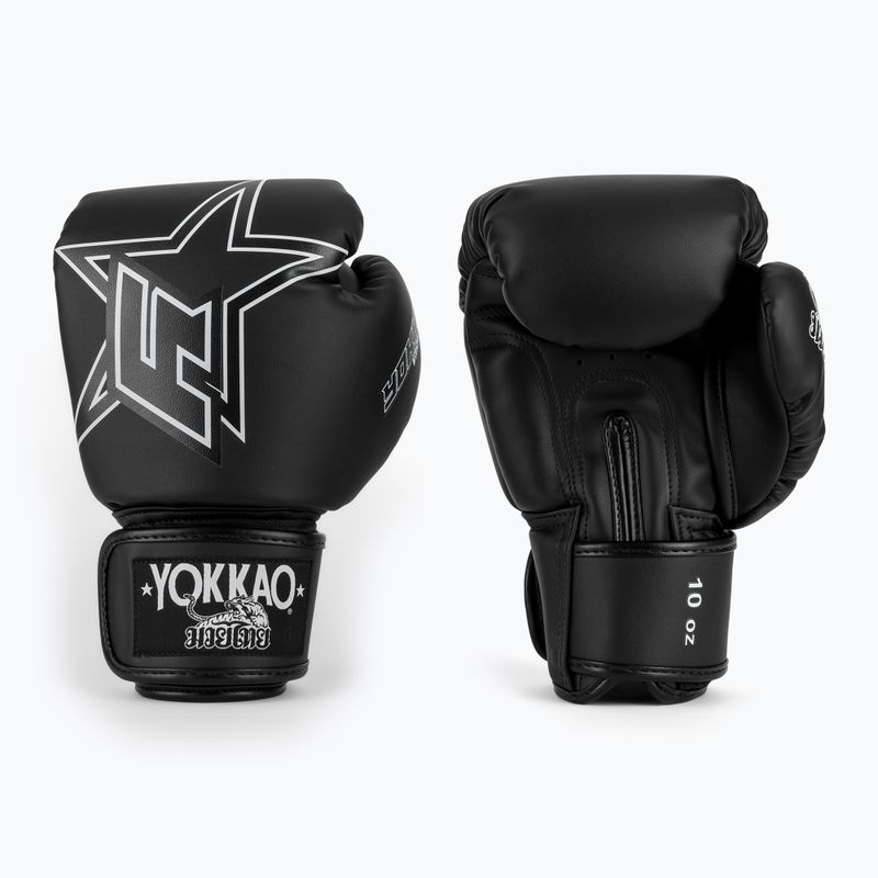 Bokso pirštinės YOKKAO Institution Boxing black