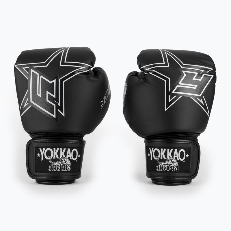 Bokso pirštinės YOKKAO Institution Boxing black 2