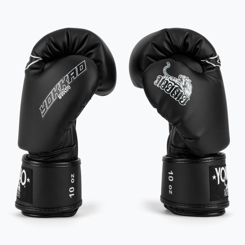Bokso pirštinės YOKKAO Institution Boxing black 4