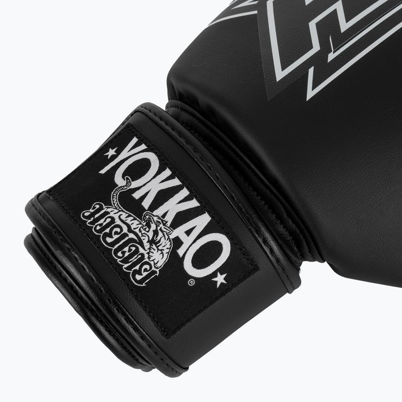 Bokso pirštinės YOKKAO Institution Boxing black 6