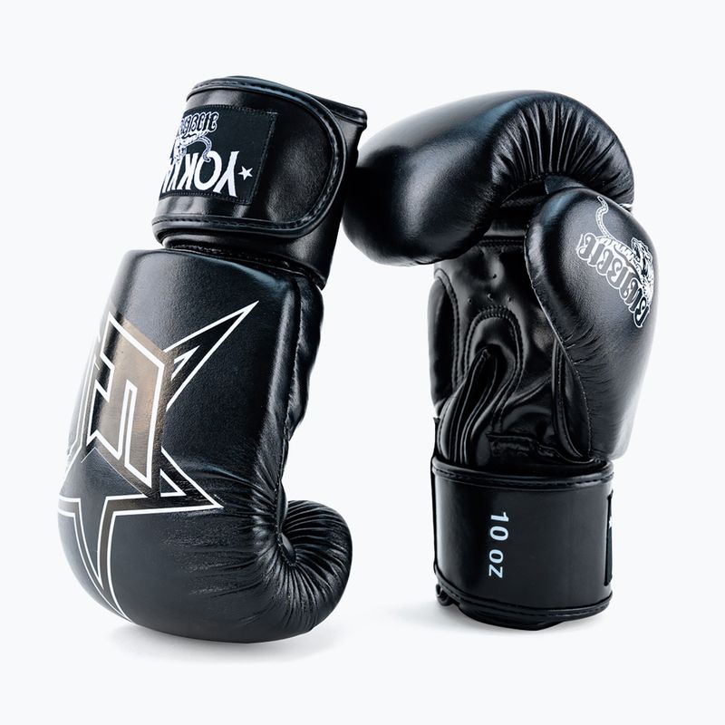 Bokso pirštinės YOKKAO Institution Boxing black