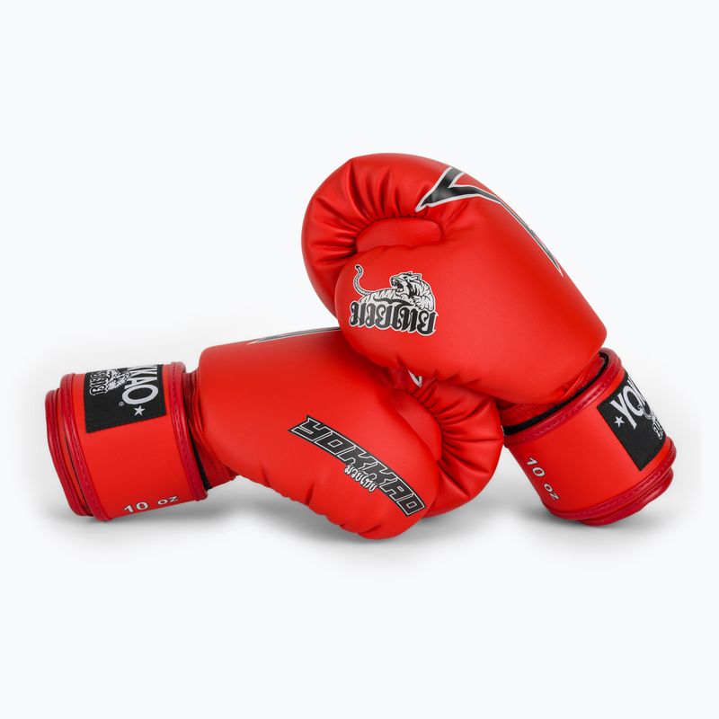 Bokso pirštinės YOKKAO Institution Boxing red 7