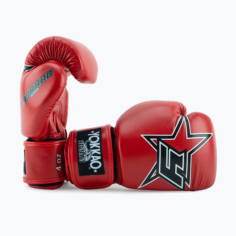 Bokso pirštinės YOKKAO Institution Boxing red 3