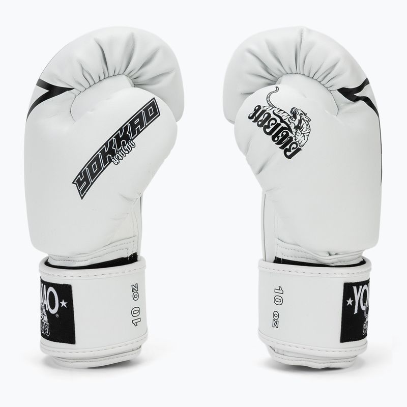 Bokso pirštinės YOKKAO Institution Boxing white 4