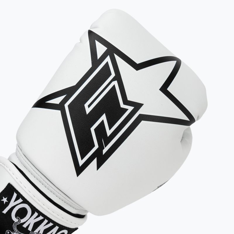 Bokso pirštinės YOKKAO Institution Boxing white 5