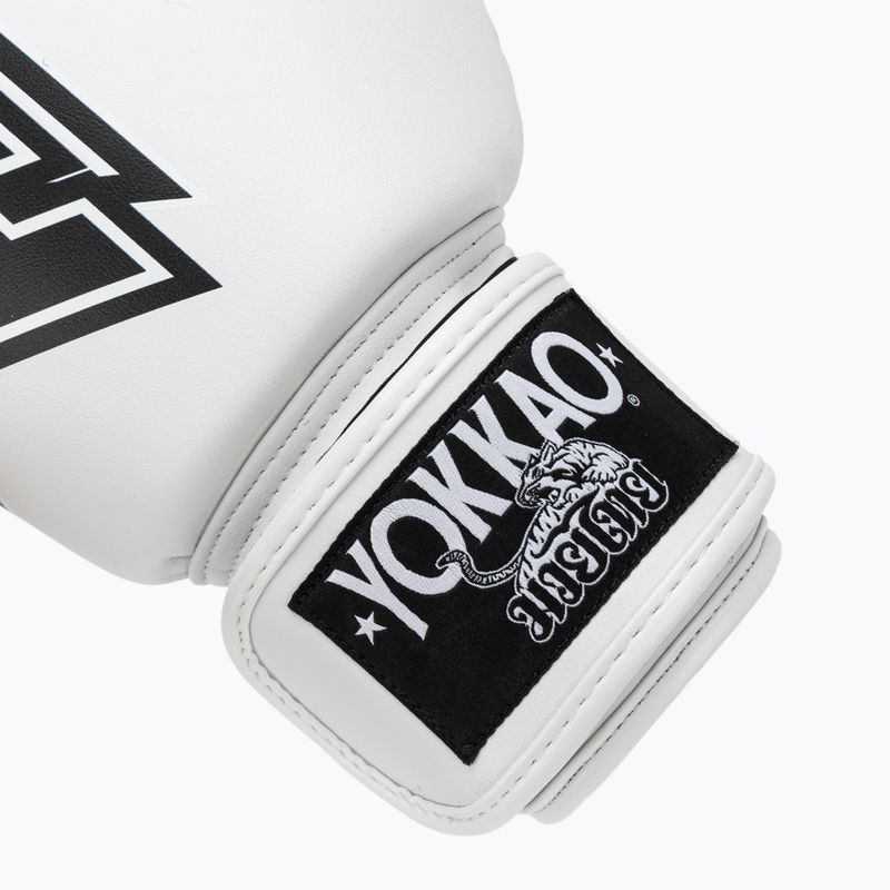Bokso pirštinės YOKKAO Institution Boxing white 6