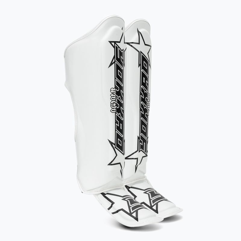 Blauzdų ir pėdų apsaugos YOKKAO Institution white